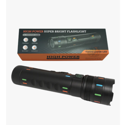 Linterna Táctica Led USB Led Ultra Potente Zoom /Power Bank