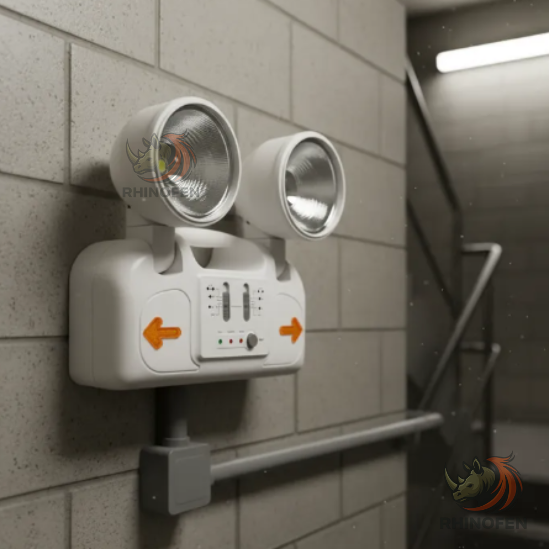 Lámpara De Emergencia Encendido Automático Ajustable