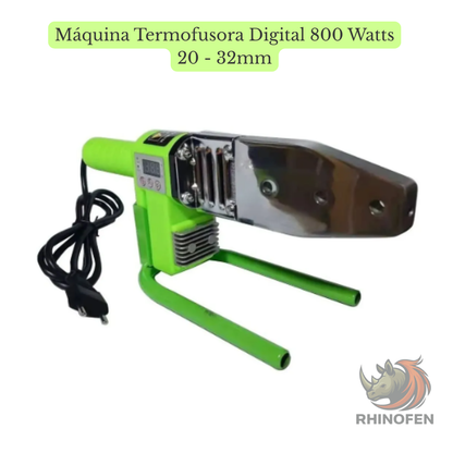 Máquina Termofusora Digital 800 Watts 20 - 32mm