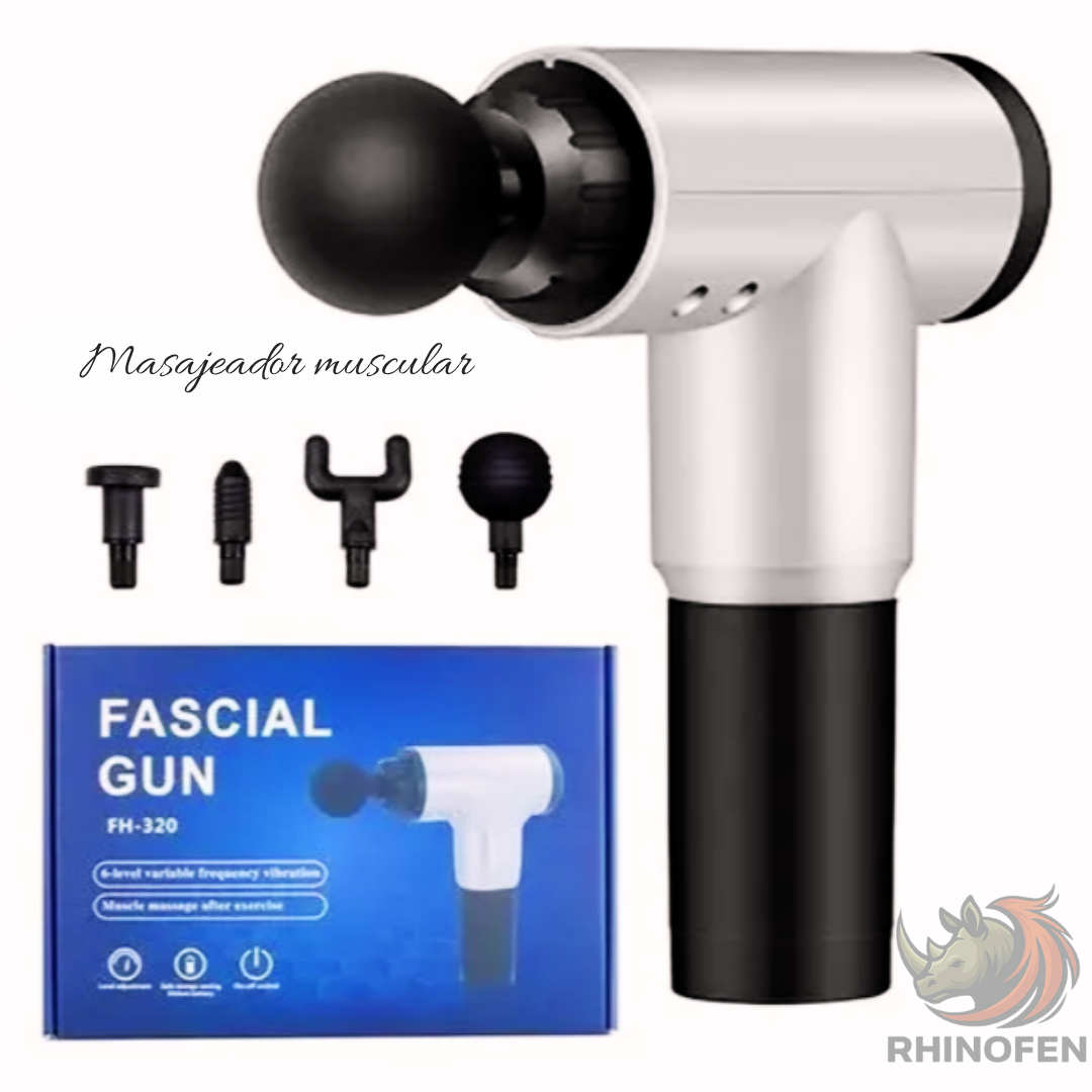 Masajeador Muscular Pistola Profesional Recargable