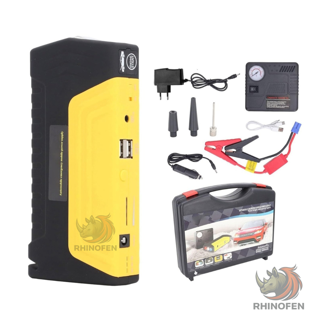 Partidor e Inflador de auto portátil con Maletín
