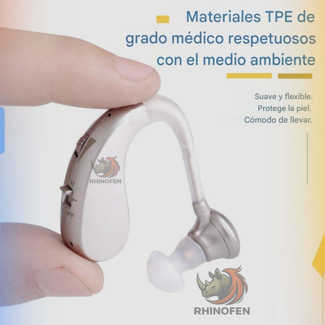 Audífono Ortopédico Auxiliar Auditivo Recargable Usb