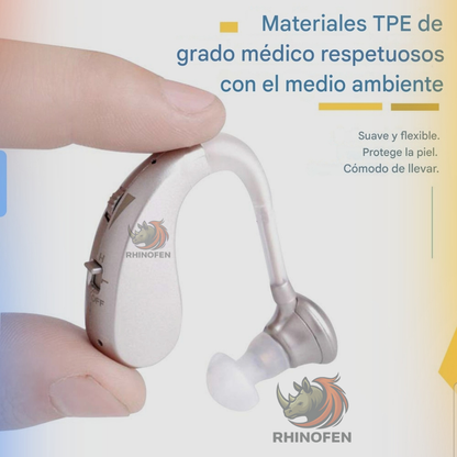 Audífono Ortopédico Auxiliar Auditivo Recargable Usb