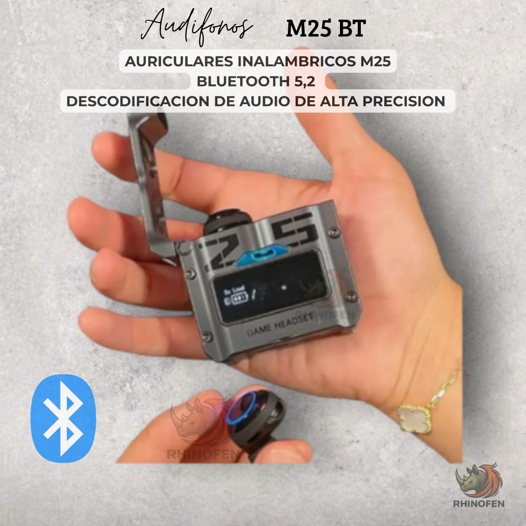 Audífonos Inalámbricos Gamer Bluetooth 5.3 M25