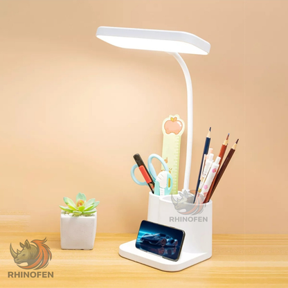 Lampara de escritorio led Recargable color Blanco