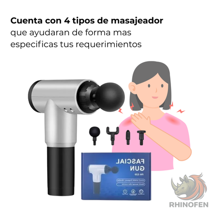 Masajeador Muscular Pistola Profesional Recargable