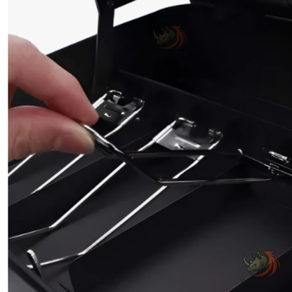 Caja de Dinero Metálica con Llave Color Negro