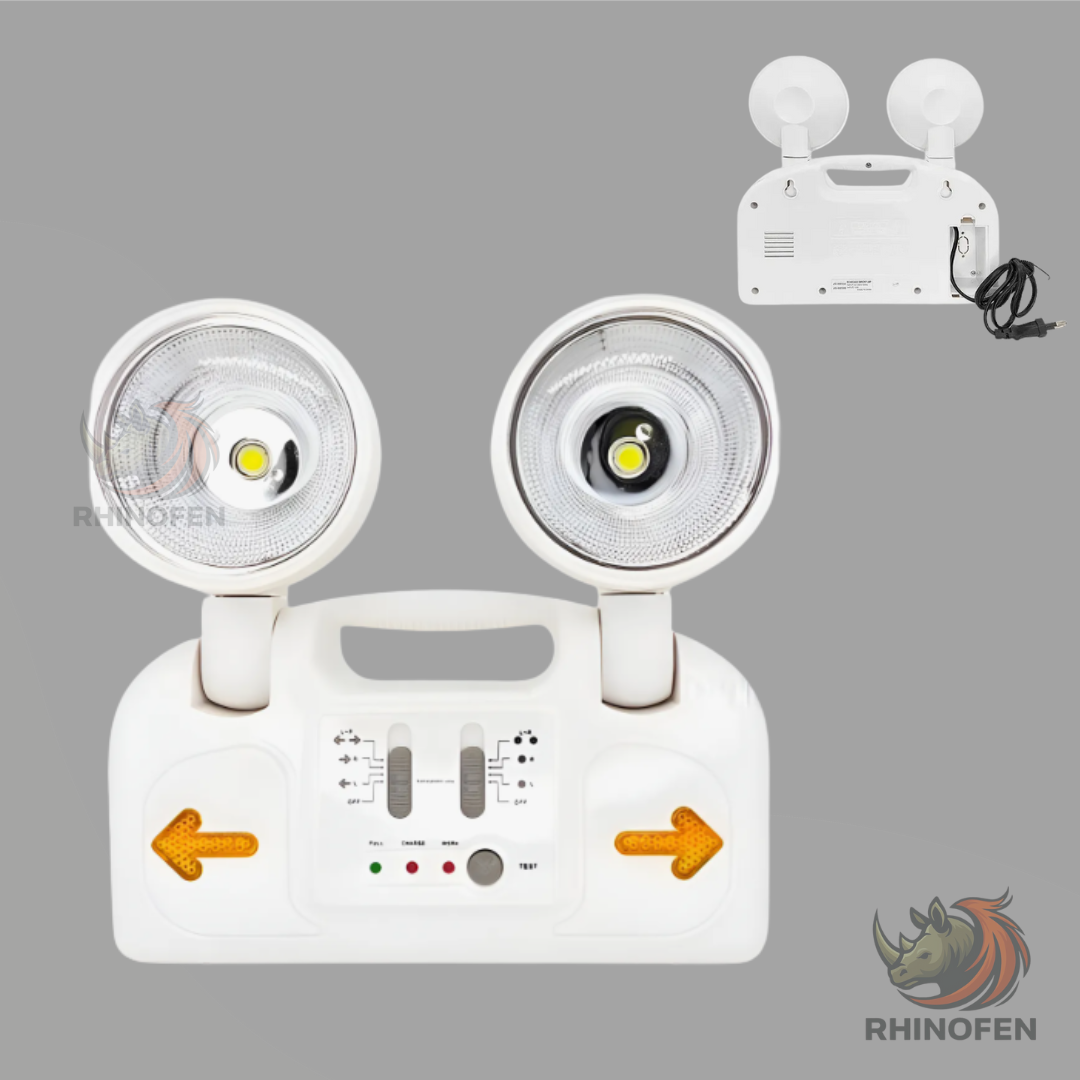 Lámpara De Emergencia Encendido Automático Ajustable