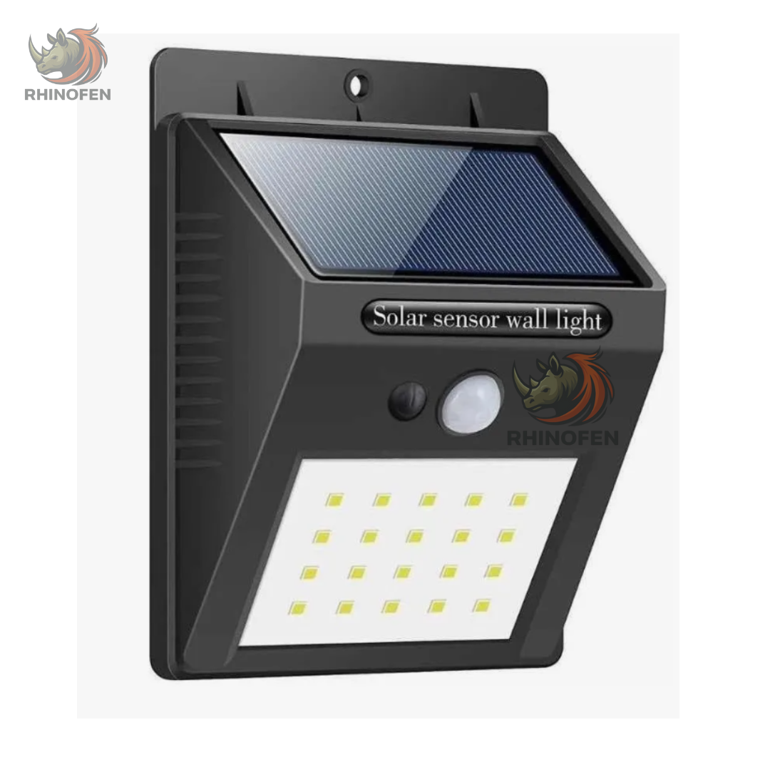 Pack de 2 Foco Solar 30 Led Sensor De Movimiento IP67