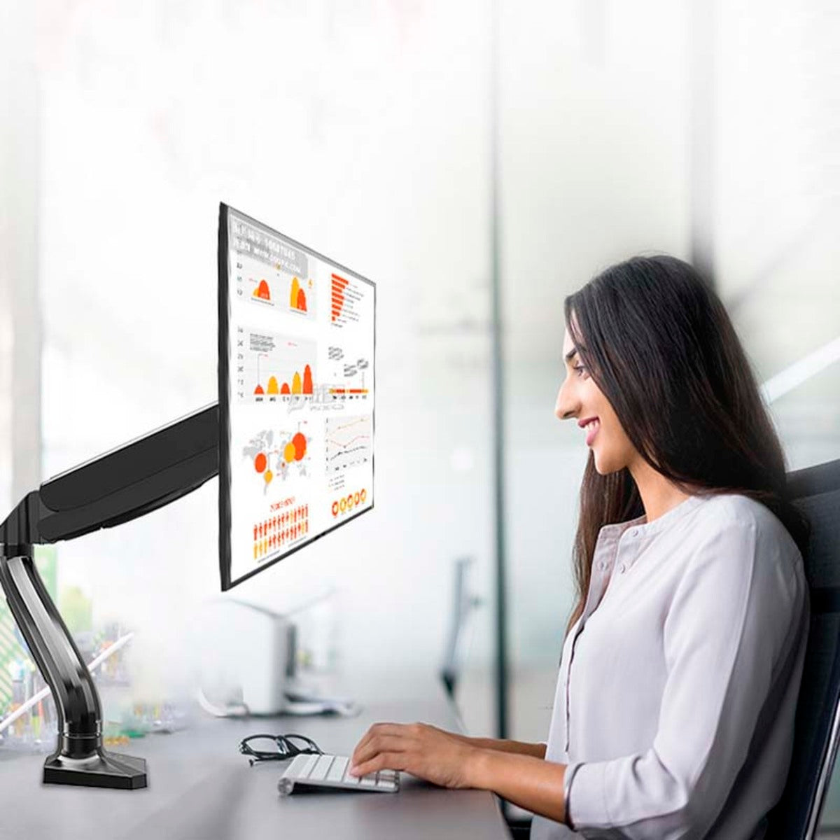 Soporte de mesa para TV/Monitor de 17" a 32"