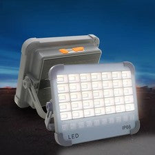 Foco Led Solar 1500w Foco Emergencia / Batería Auxiliar
